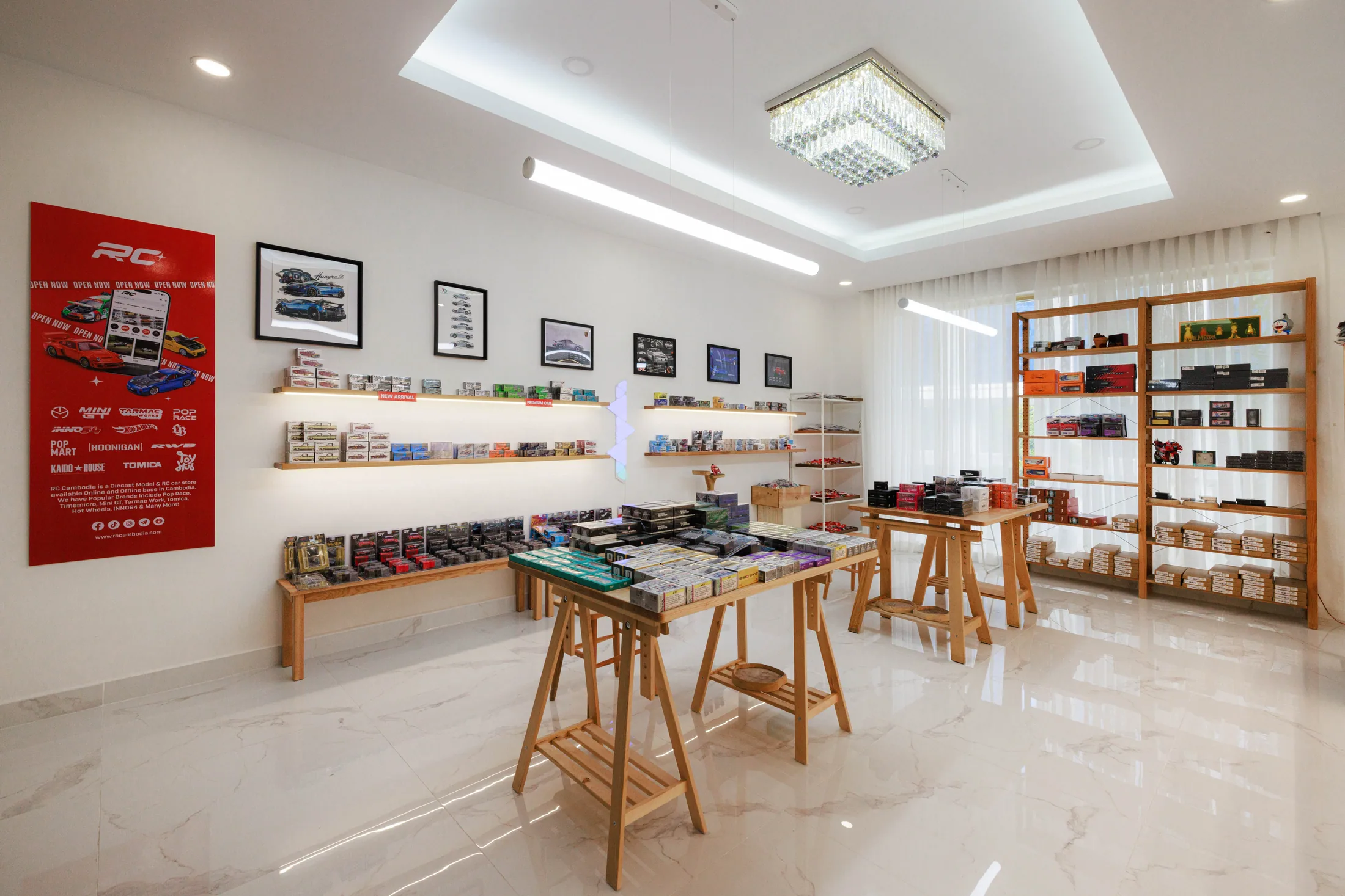 Retail Showrooms Services in Sri Lanka interior view