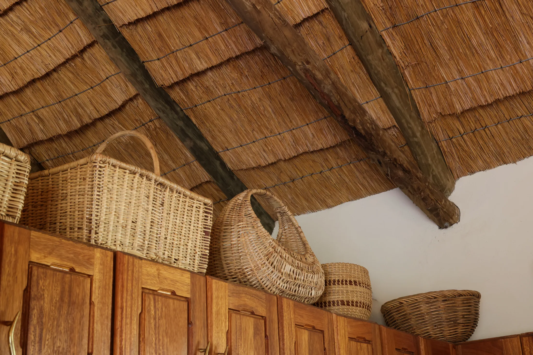 Interior material samples selected for durability and character